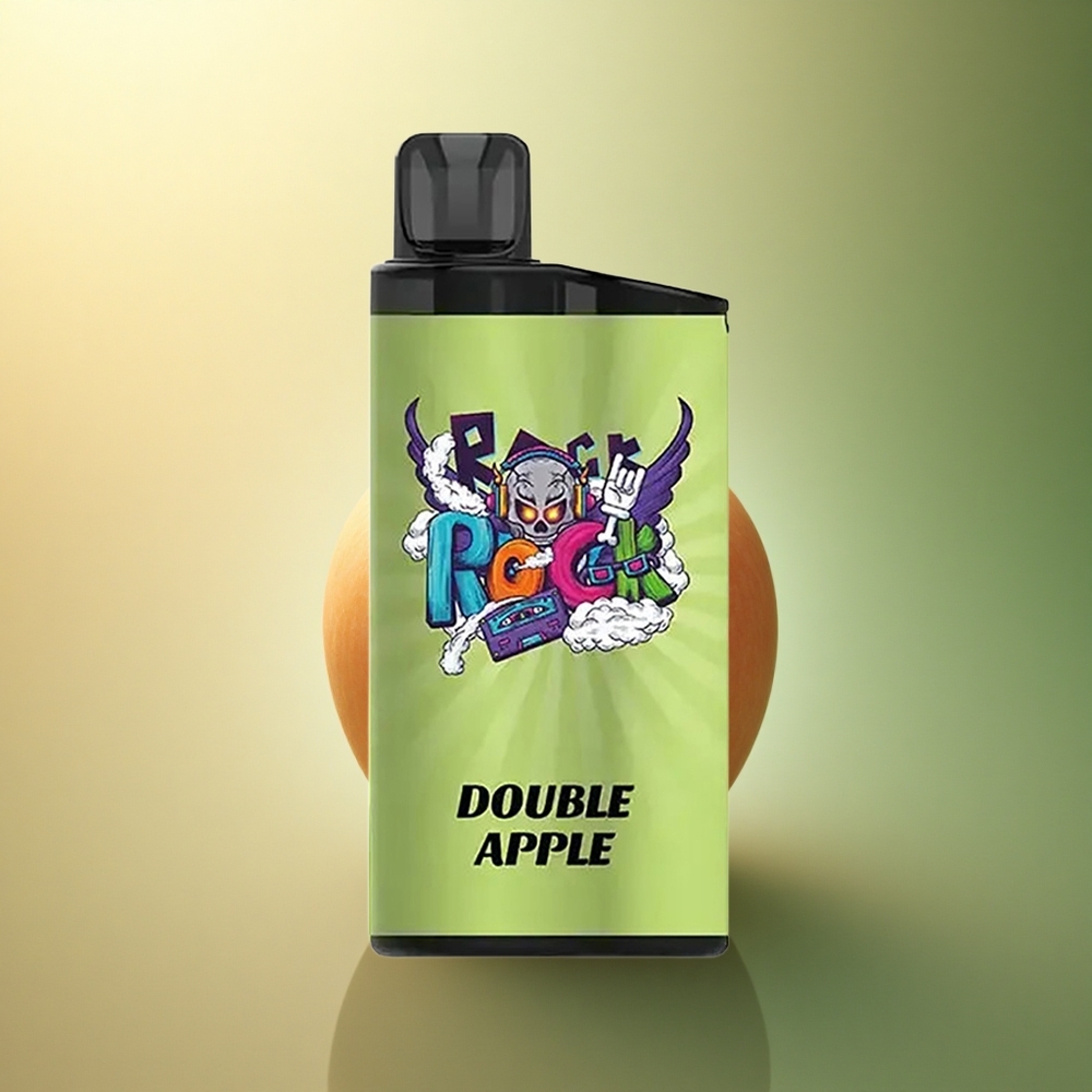 IGET Bar 3500 Puffs تفاحتين مزدوجتين ببطارية 1400 مللي أمبير