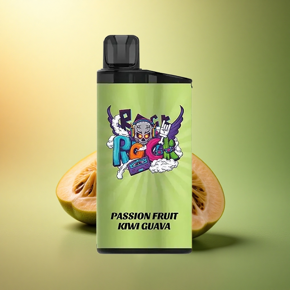 IGET Bar 3500 Puffs فاكهة العاطفة الكيوي الجوافة ببطارية 1400 مللي أمبير