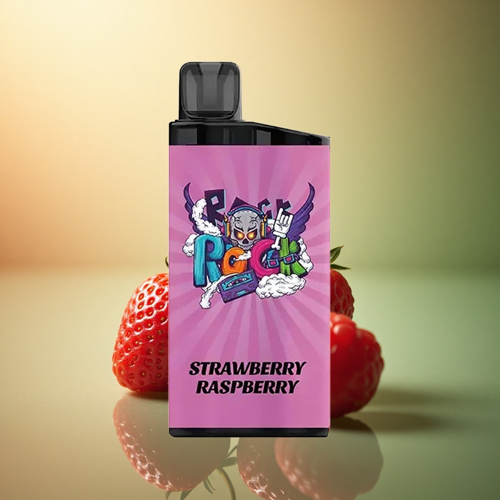 IGET Bar 3500 Puffs فراولة توت أحمر 1400 مللي أمبير