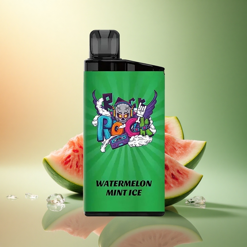 IGET Bar 3500 Puffs بطيخ بالنعناع مثلج ببطارية 1400 مللي أمبير