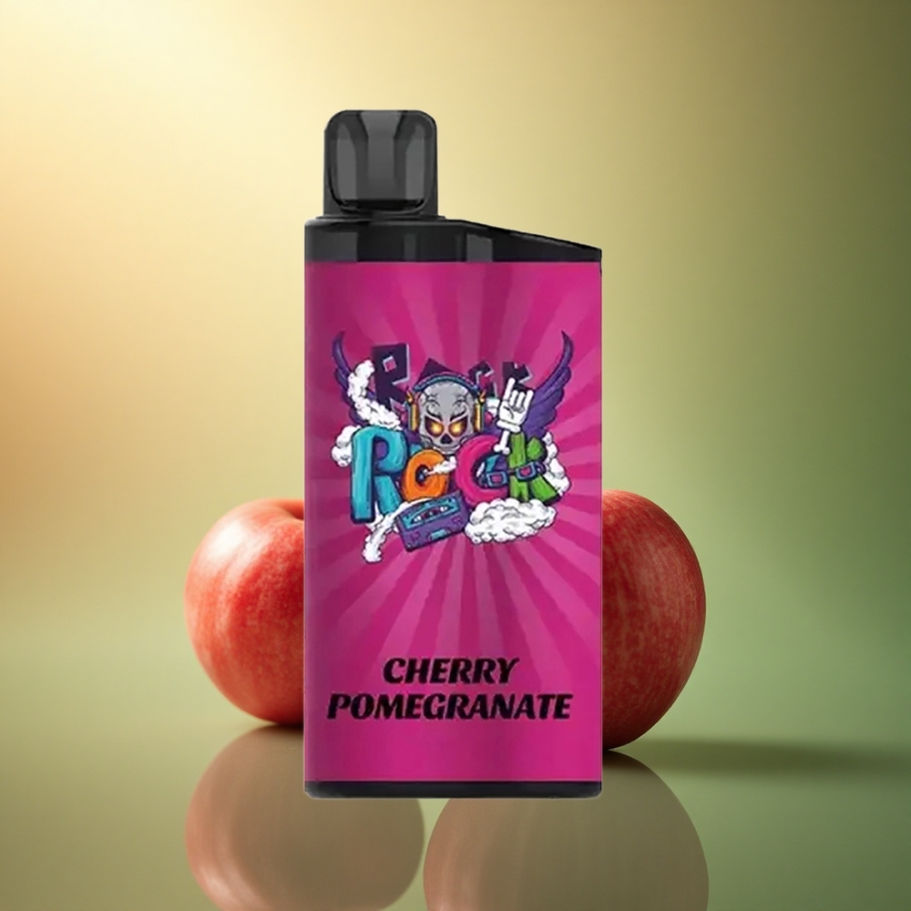 IGET Bar 3500 Puffs كرز رمان مع بطارية 1400 مللي أمبير