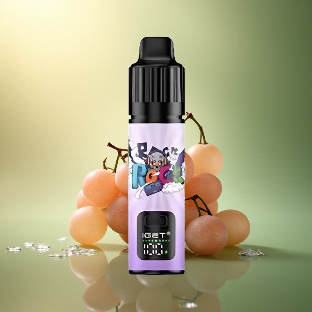 IGET BAR PLUS S3 POD 10000 Puffs عنب الجليد 5% نيكوتين 950 مللي أمبير