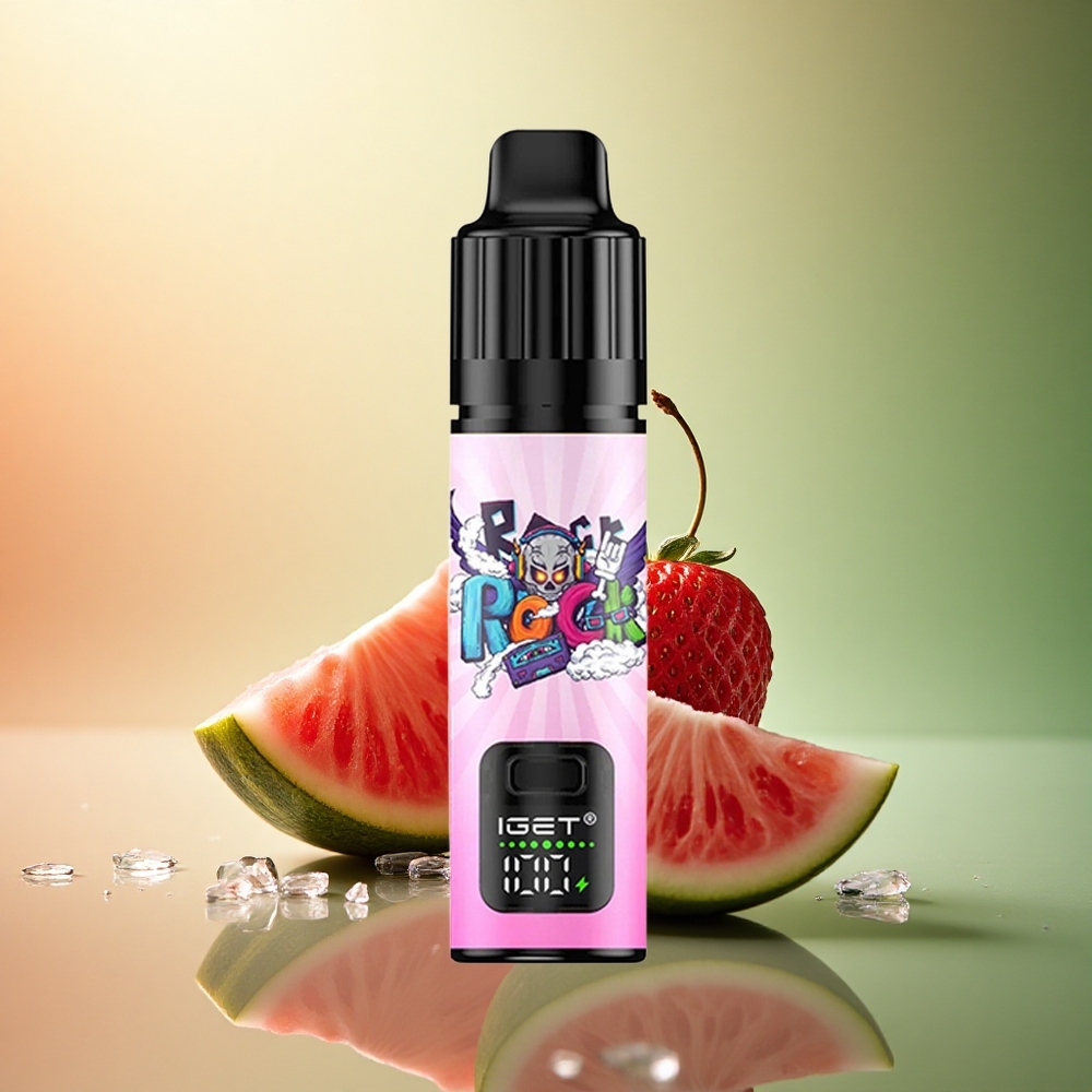 IGET BAR PLUS S3 POD 10000 Puffs فراولة بطيخ مثلج بنيكوتين 5%