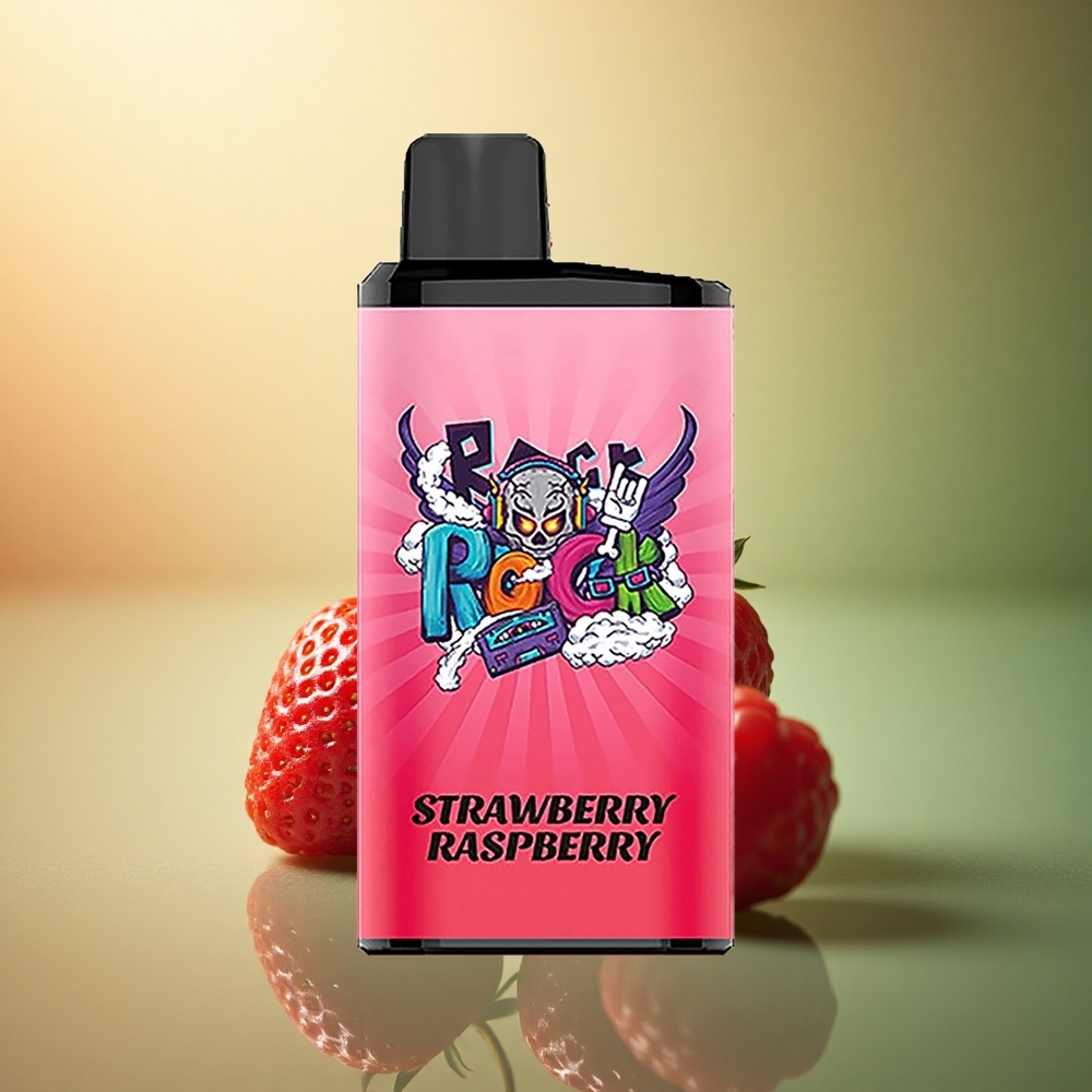 IGET Bar Pro 10000 Puffs فراولة توت أحمر بطارية 2000 مللي أمبير