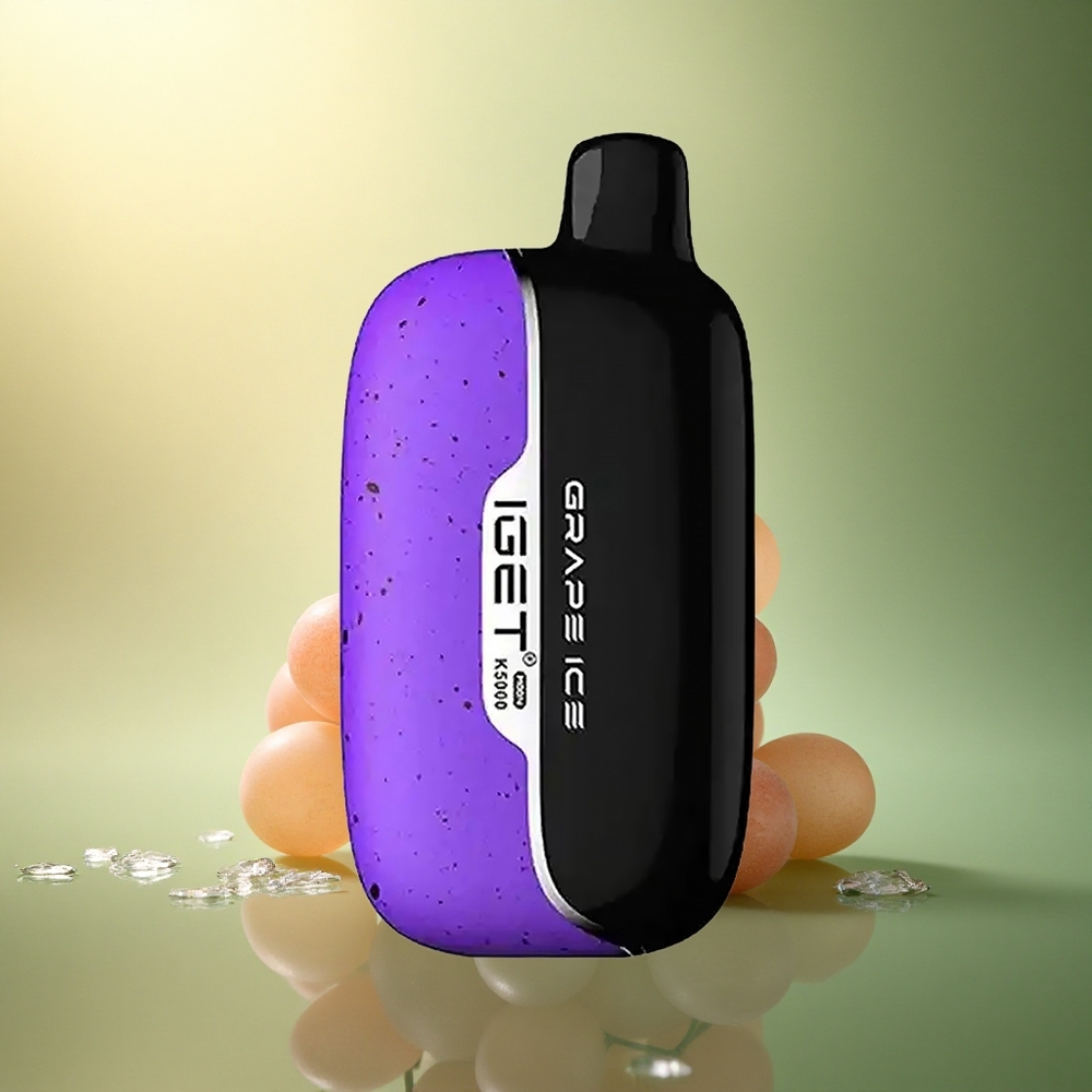 IGET Moon K5000 Puffs عنب الثلج بـ 5000 نفخة و 81.5 جرام