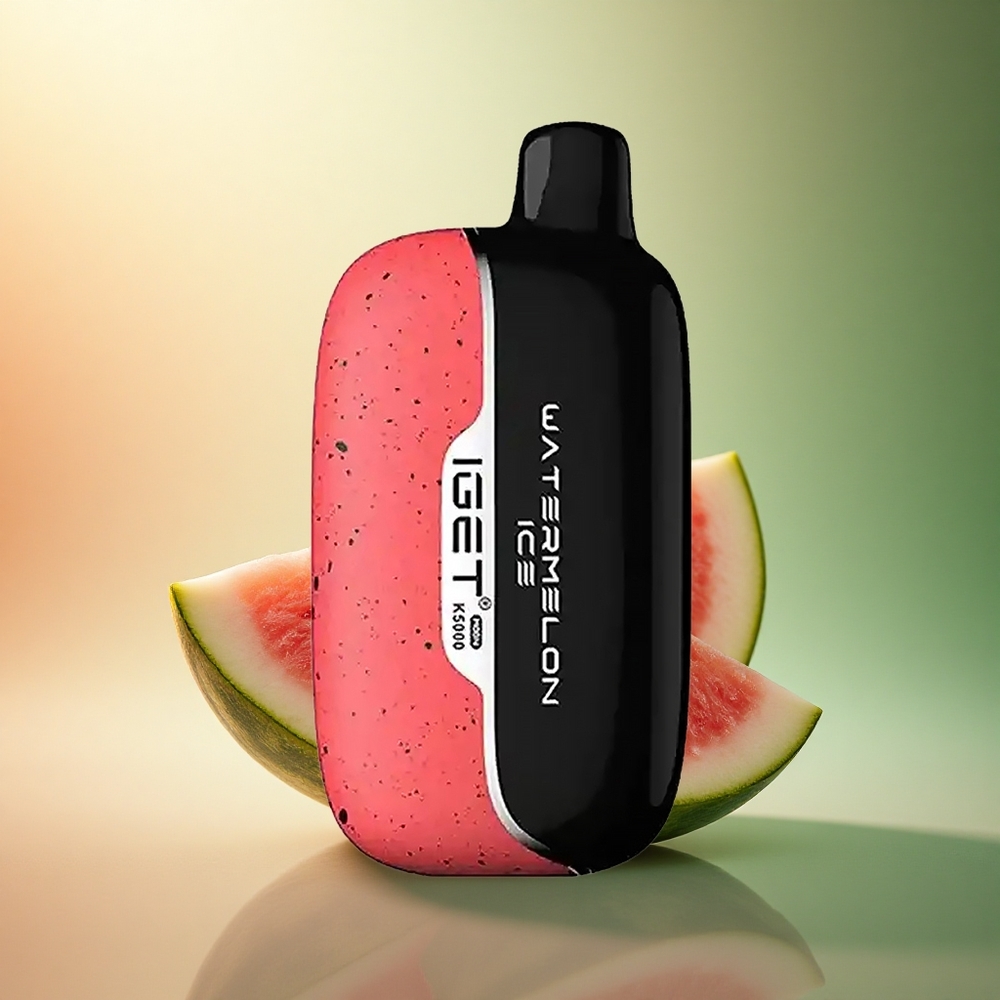 IGET Moon K5000 Puffs بطيخ مثلج 81.5 جرام شبكة 1.35 أوم