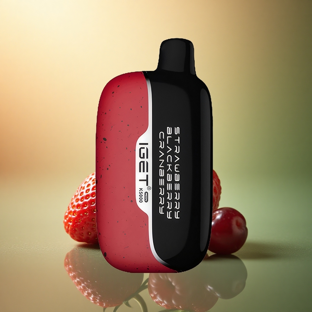 IGET Moon K5000 Puffs فراولة توت أسود توت بري 81.5 جرام شبكة 1.35 أوم