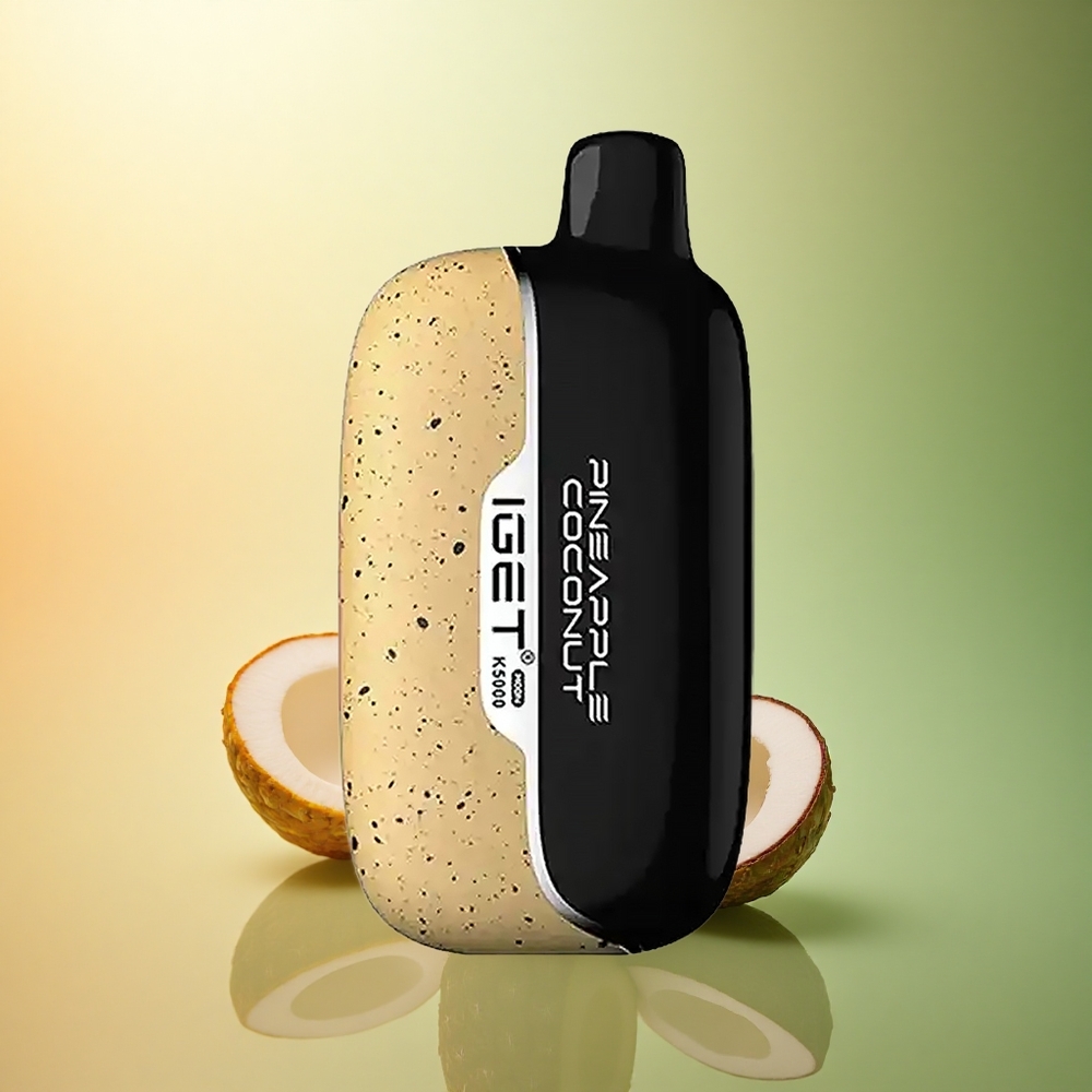 IGET Moon K5000 Puffs أناناس جوز الهند 81.5 جم 1.35 أوم