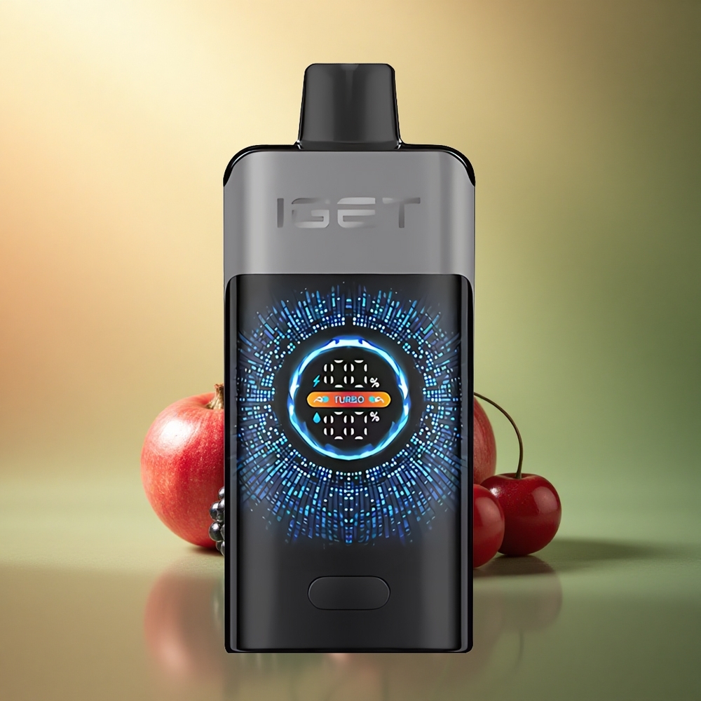 IGET ONE 12000 Puffs توت أسود كرز رمان بطارية 2700 مللي أمبير