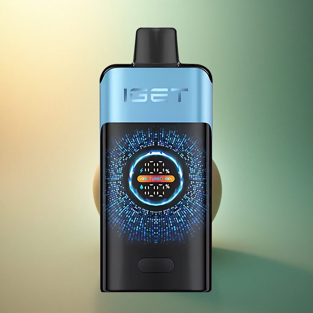 IGET ONE 12000 Puffs الوحش الأزرق - بطارية 2700 مللي أمبير - شاشة ملونة منحنية كبيرة