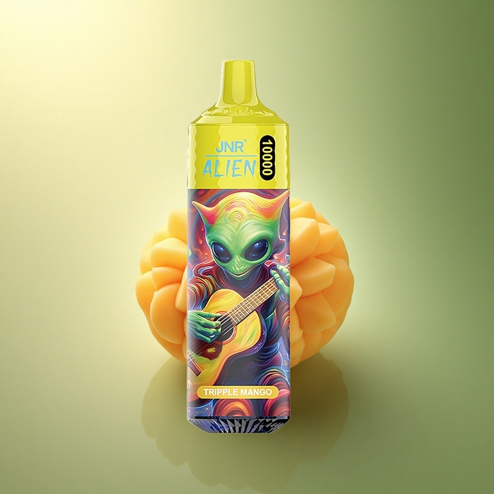 JNR Alien 10000 مانجو الثلاثي مع بطارية 850 مللي أمبير وملف شبكي 1.2 أوم