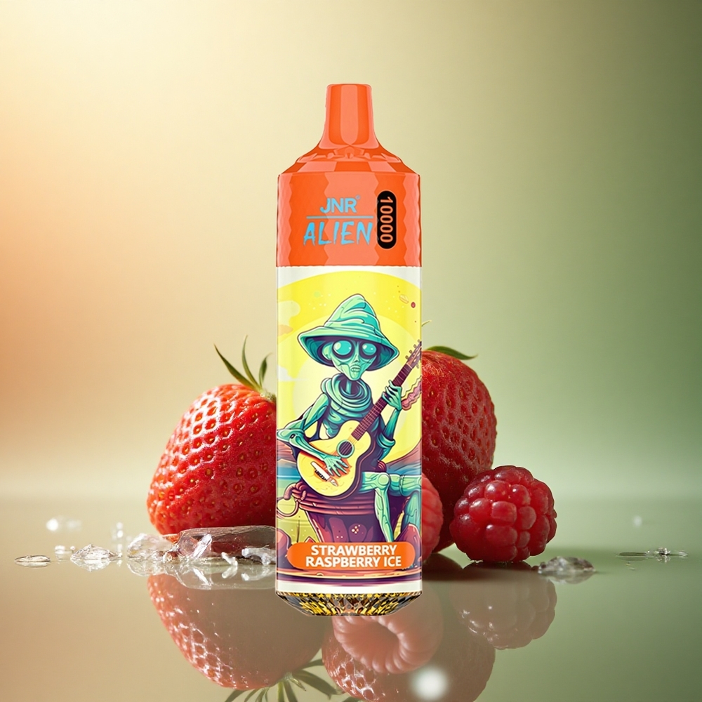 JNR Alien 10000 فراولة توت الثلج مع 850 مللي أمبير و 20 ملليلتر