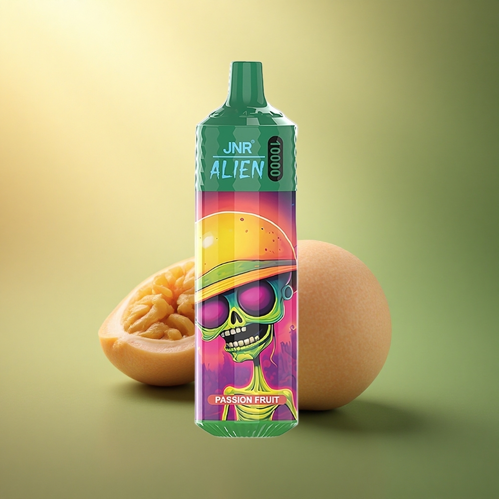 JNR Alien 10000 فاكهة العاطفة مع بطارية 850 مللي أمبير وإضاءة إل إي دي