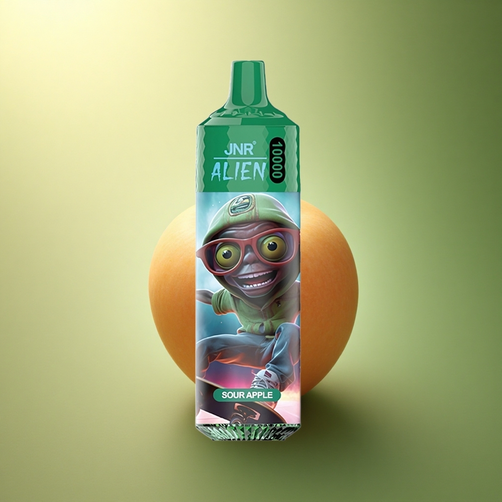 JNR Alien 10000 تفاحة حامضة 850mAh شبكة 1.2 أوم