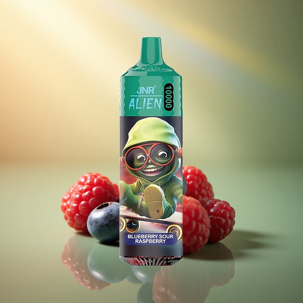 JNR Alien 10000 توأم التوت الحامض والتوت البري مع 850mAh وإضاءة LED
