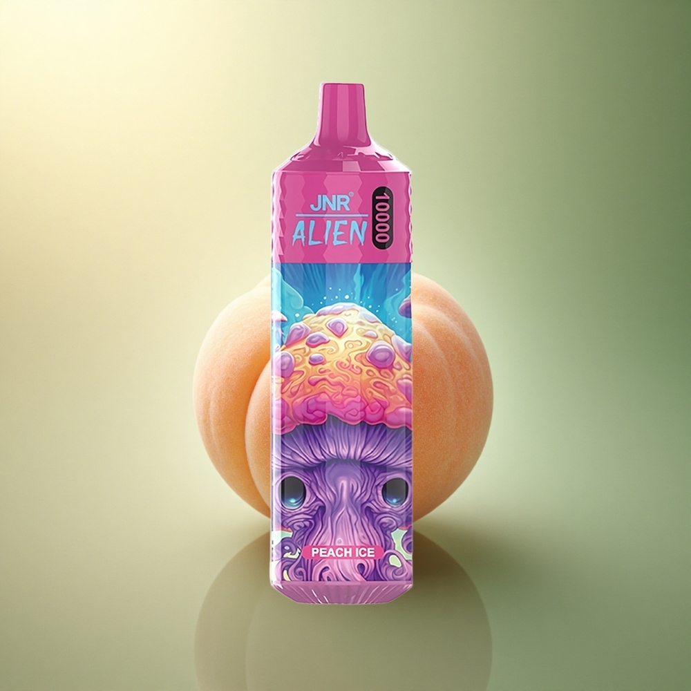 JNR Alien 10000 لُوَّن الجليد الخوخي 850mAh