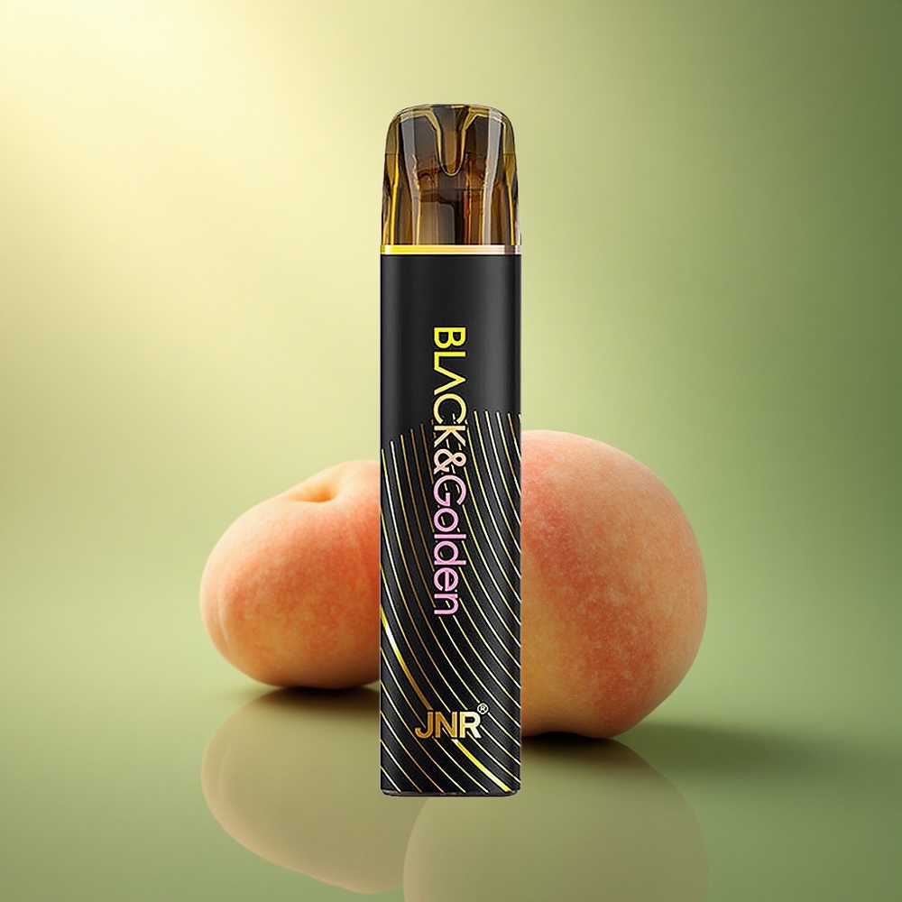 JNR Black&Golden 600+200 خوخ مانجو 2% نيكوتين 550mAh