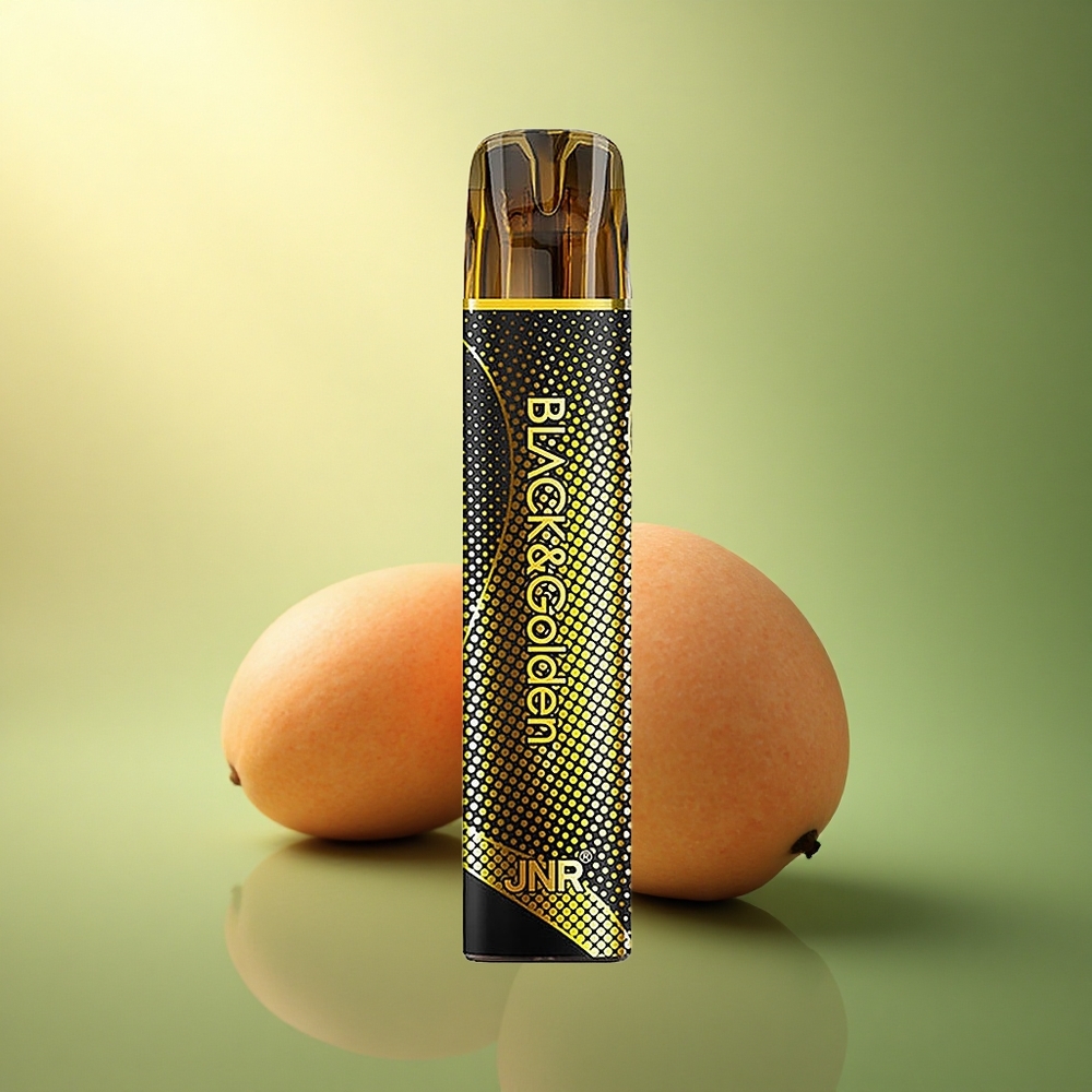 JNR Black&Golden 600+200 مانجو ثلاثي 550 مللي أمبير 2% نيكوتين