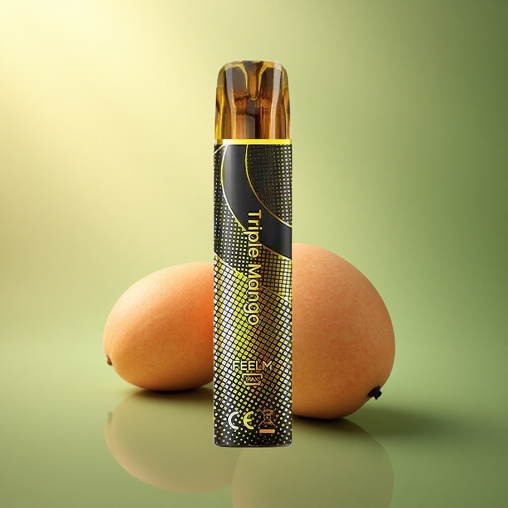 JNR Black&Golden 600+200 مانجو ثلاثي 550 مللي أمبير 2% نيكوتين