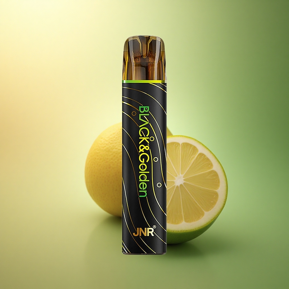 JNR Black&Golden 600+200 ليمون ولايم 550mAh 2مل 2% نيكوتين