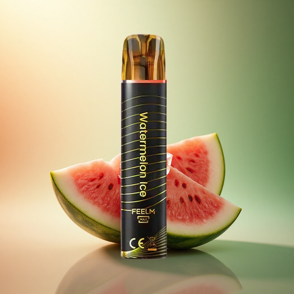 JNR Black&Golden 600+200 بطيخ مثلج 550mAh 2% نيكوتين