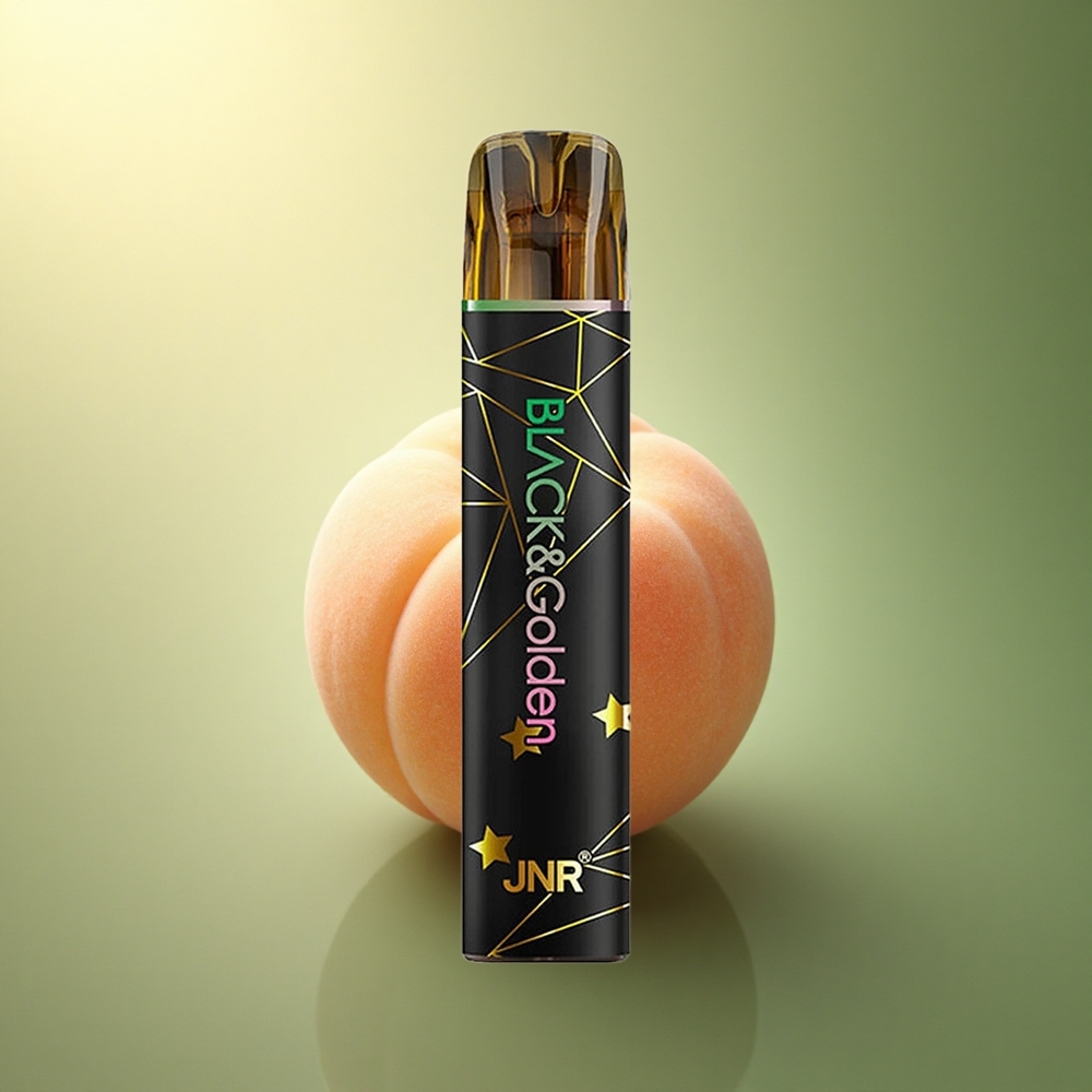 JNR Black&Golden 600+200 خوخ 550mAh 2% نيكوتين