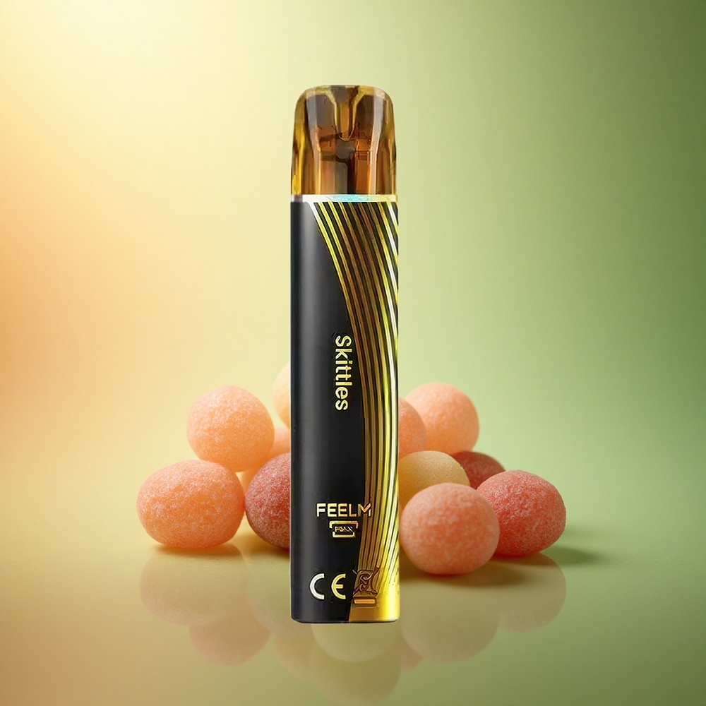 JNR Black&Golden 600+200 سكيتلز 550mAh 2% نيكوتين