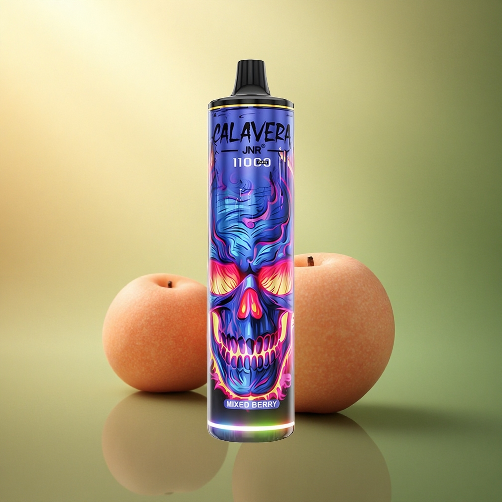 JNR Calavera 11000 التوت المختلط بشحن Type-C وسعة بطارية 850 مللي أمبير وسعة سائل إلكتروني 21 مل