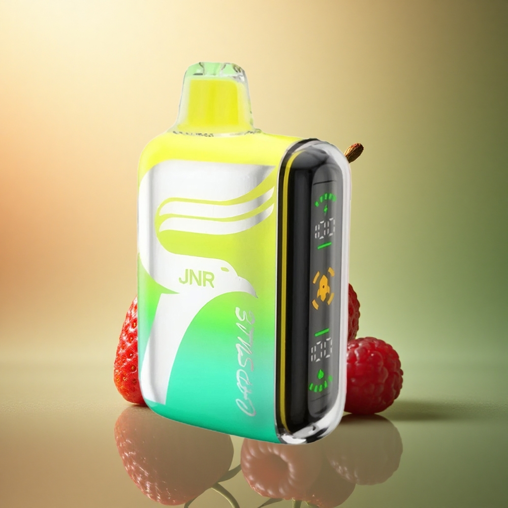 JNR Capsule 15000 فراولة توت العليق كرز 850mAh 5% نيكوتين