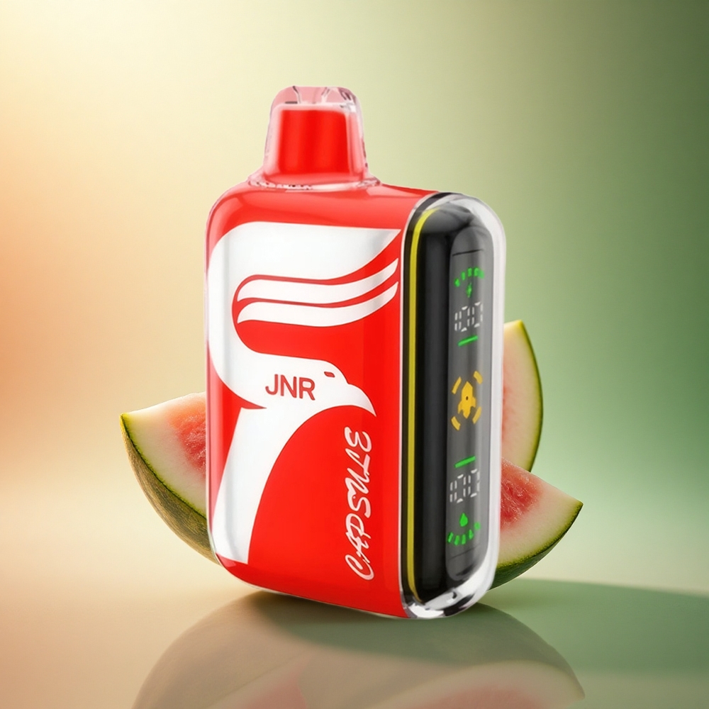 JNR Capsule 15000 بطيخ مثلج ٨٥٠ مللي أمبير ٢٠ ملليلتر نيكوتين ٥٪