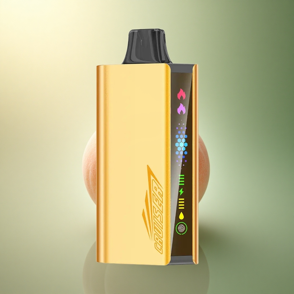 JNR Cruiser 12000 عصير الخوخ مع بطارية 3500 مللي أمبير وشاشة عرض متحركة