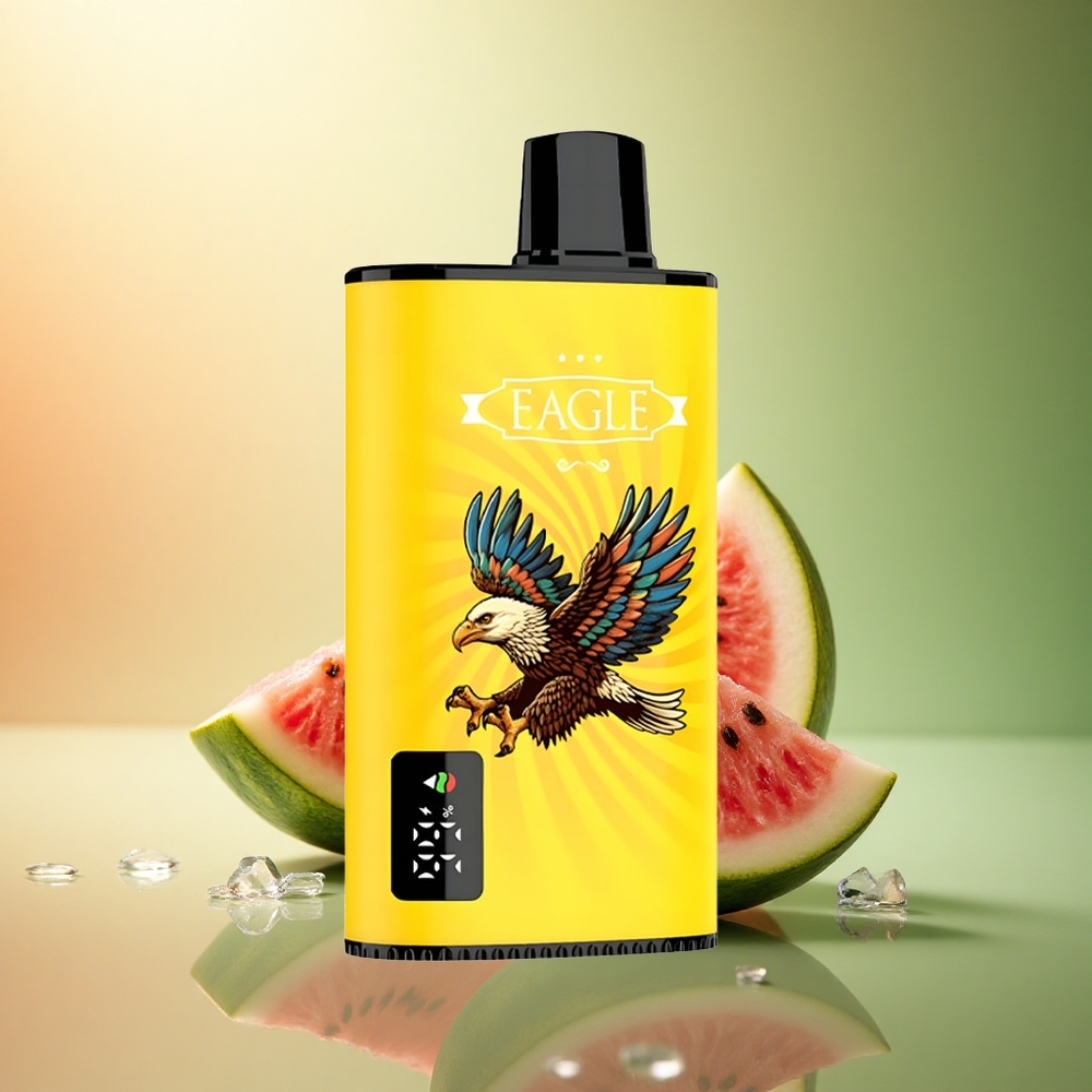 JNR EAGLE Smart 23000 كيوي بطيخ مثلج بشاشة رقمية وملف شبكي 1.0 أوم وبطارية 750 مللي أمبير