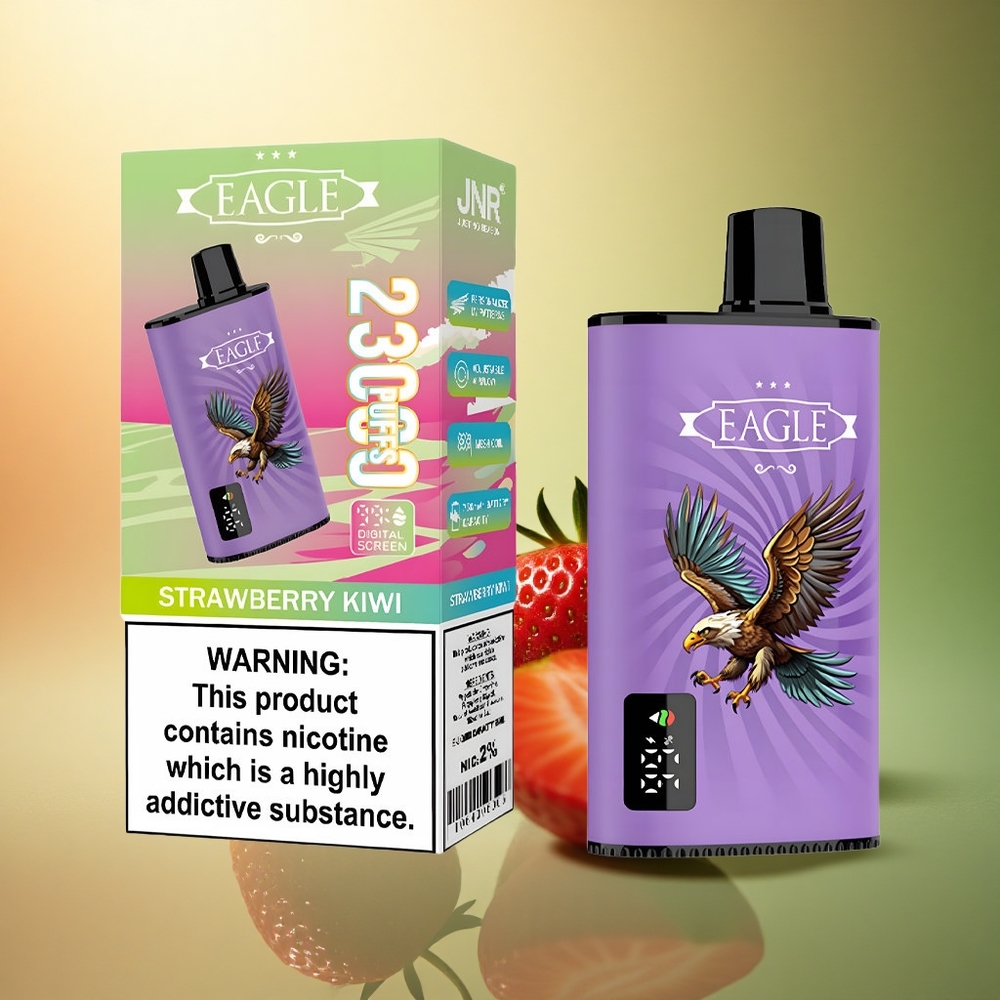 JNR EAGLE Smart 23000 فراولة كيوي شاشة رقمية 750mAh