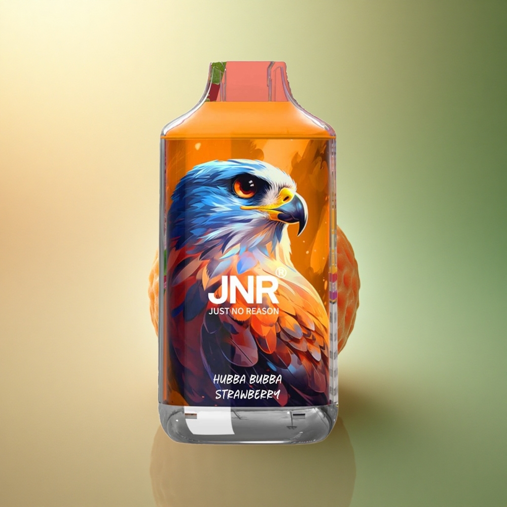 JNR Falcon 16000 هبة بوبة فراولة مع بطارية 850 مللي أمبير ونيكوتين 0% و2%