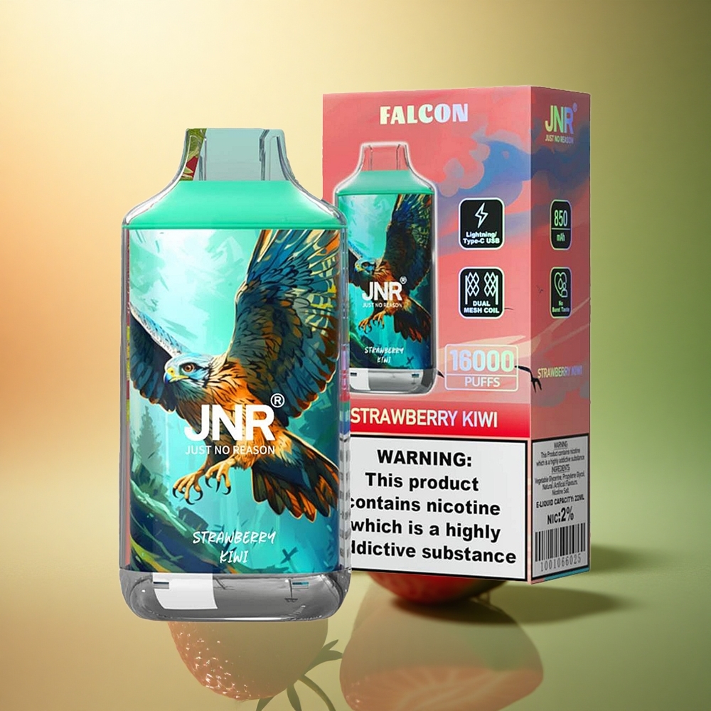 JNR Falcon 16000 فراولة كيوي 850 مللي أمبير 22 مل