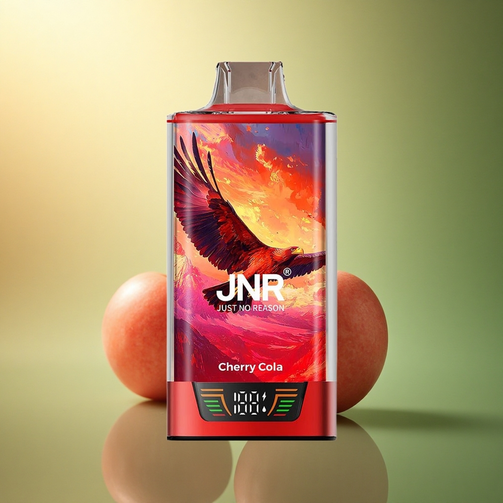 JNR Falcon Pro 28000 كولا الكرز مع 5% نيكوتين و 950 مللي أمبير و 30 مل