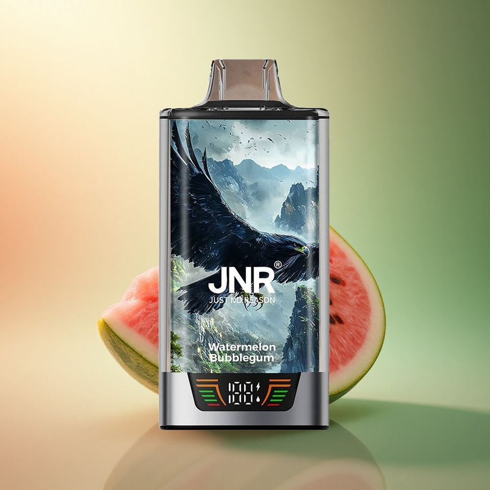 JNR Falcon Pro 28000 علكة البطيخ مع بطارية 950 مللي أمبير وشحن USB Type-C