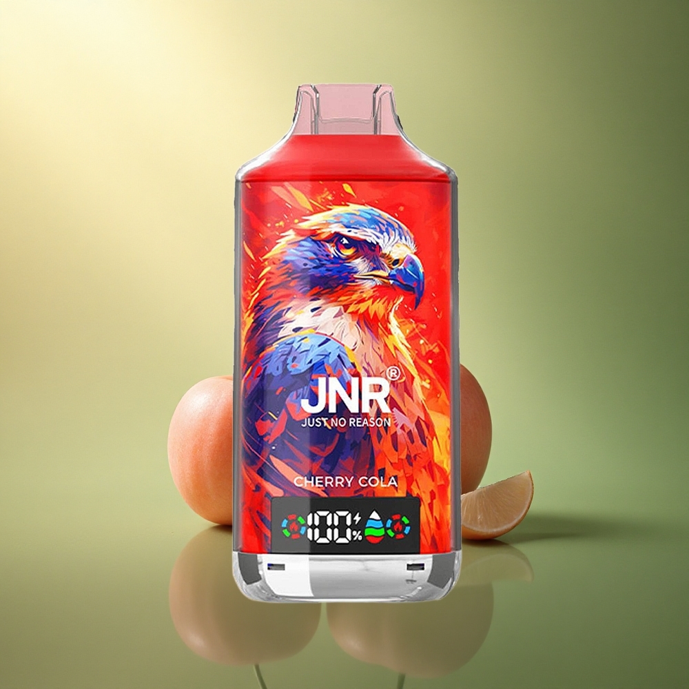 JNR Falcon X 18000 كرز السبب 750mAh 24مل ثنائي الشبكة