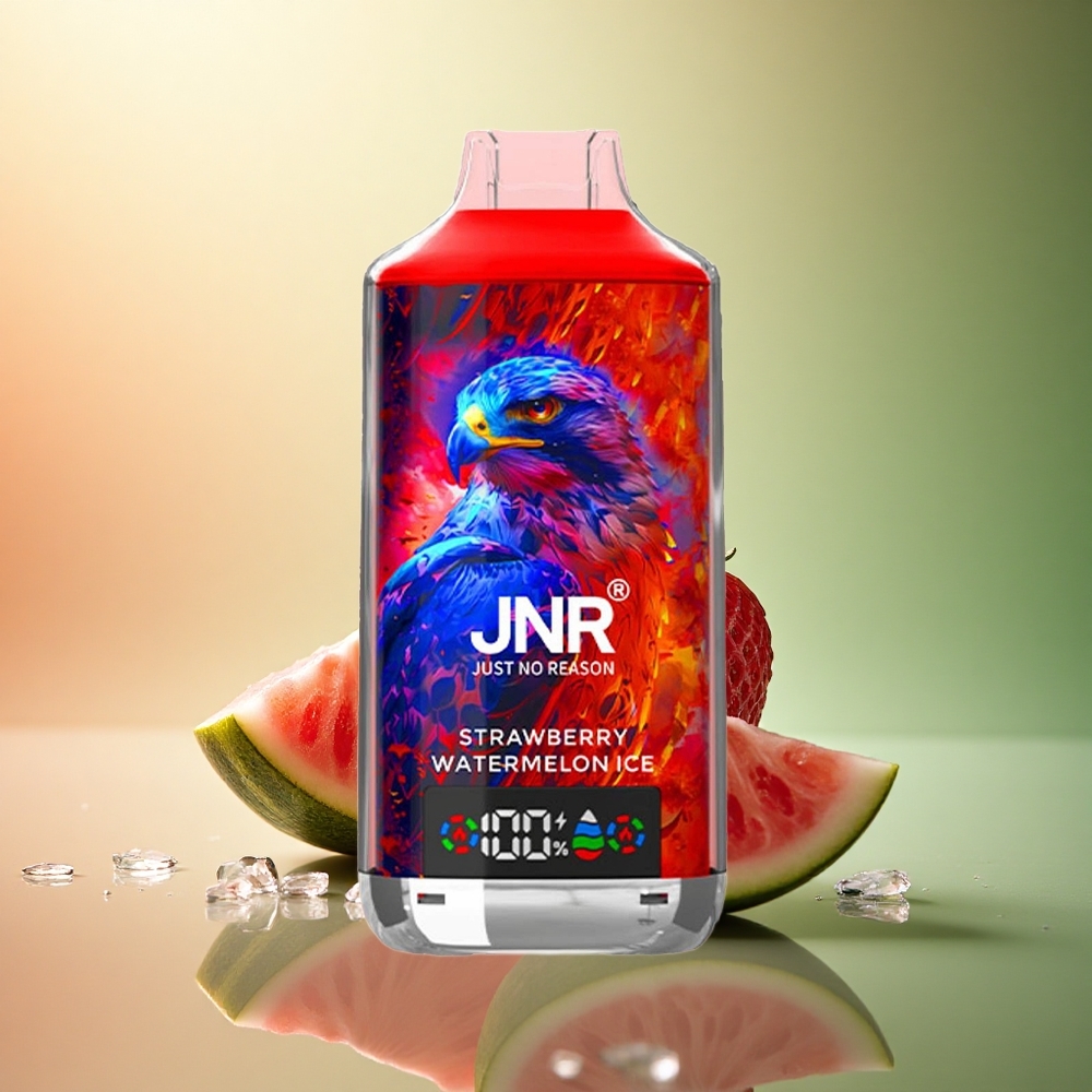 JNR Falcon X 18000 فراولة بطيخ مثلج ببطارية 750mAh