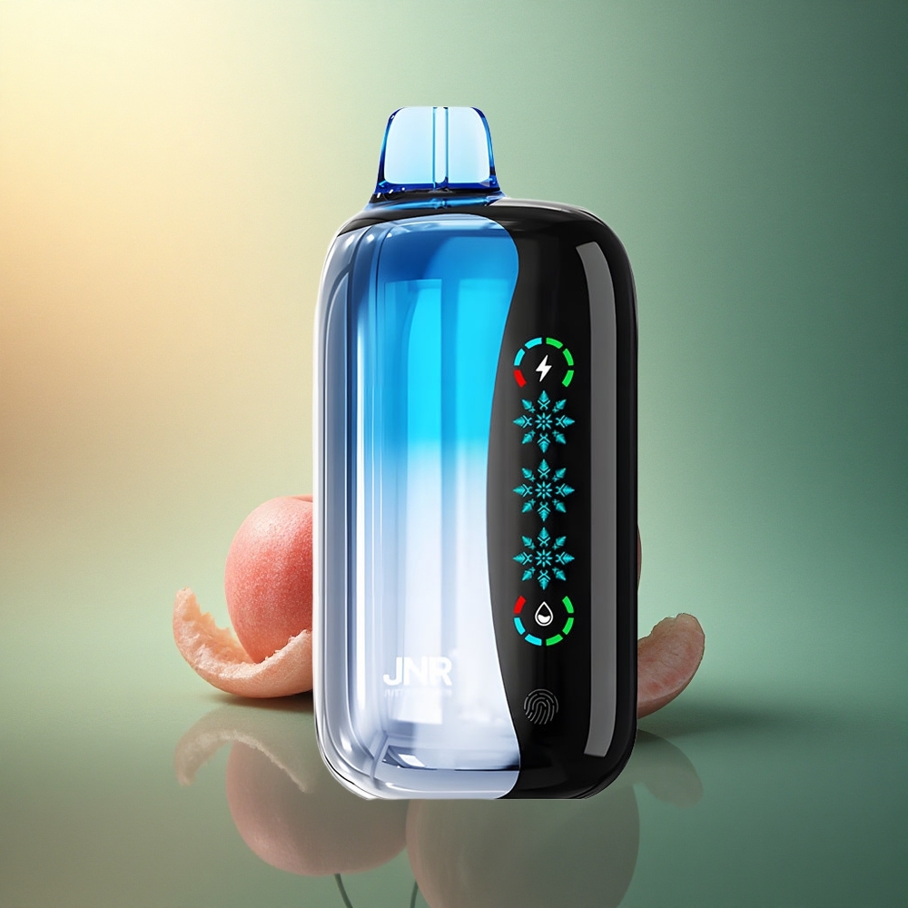 JNR Flex Ice 21000 انفجار الكرز الأزرق مع شاشة لمس وسعة بطارية 1000 مللي أمبير في الساعة ومحتوى نيكوتين 5٪