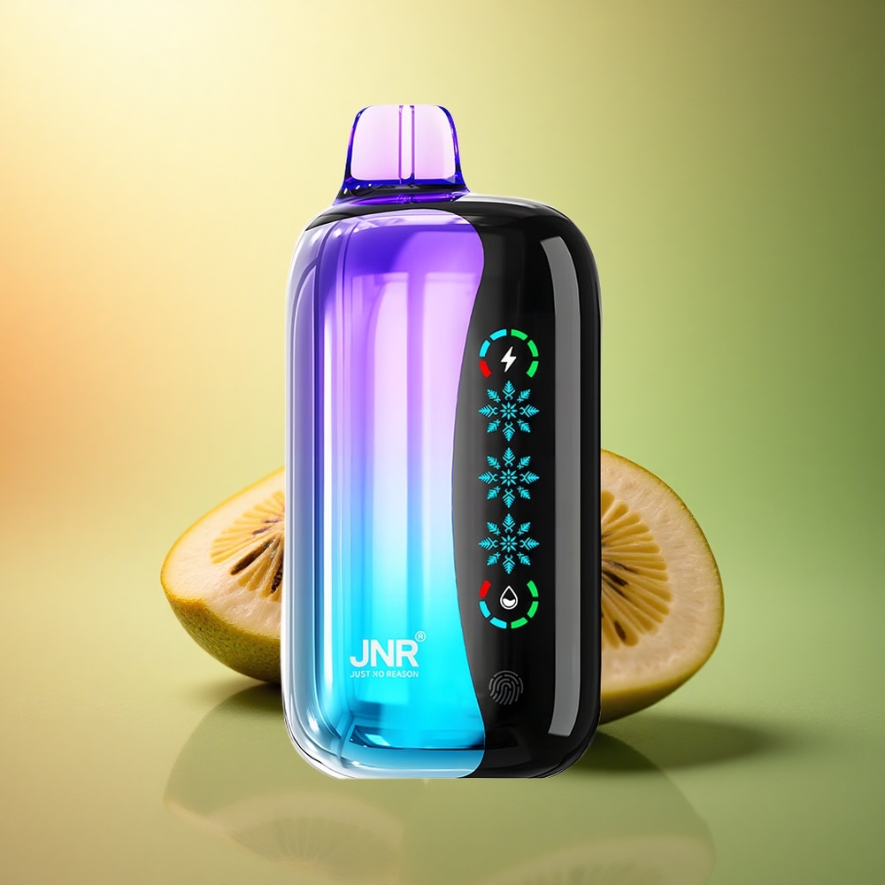 JNR Flex Ice 21000 كيوي باشن فروت جوافة مع شاشة لمس و 1000mAh ومحتوى نيكوتين 5%