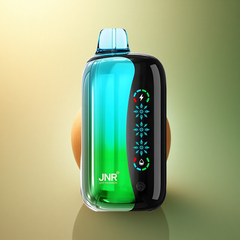 JNR Flex Ice 21000 تفاحة مزدوجة جليد قابل للتعديل مع شاشة لمس ونسبة نيكوتين 5%
