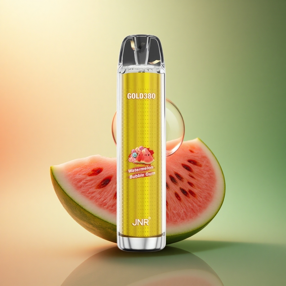 JNR Gold380 6000 علكة البطيخ الفقاعية 1500 مللي أمبير 1.0 أوم 13 مل
