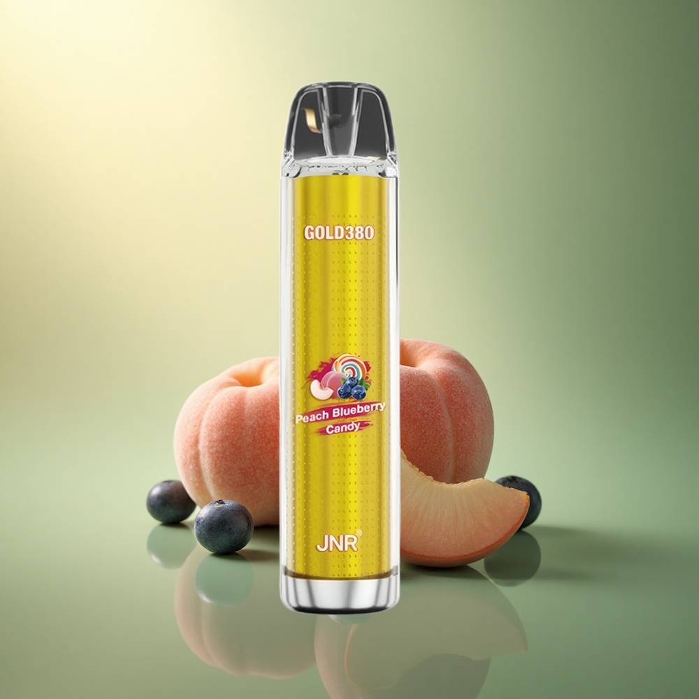 JNR Gold380 6000 خوخ وعنب أزرق 1500mAh 13مل 5% نيكوتين
