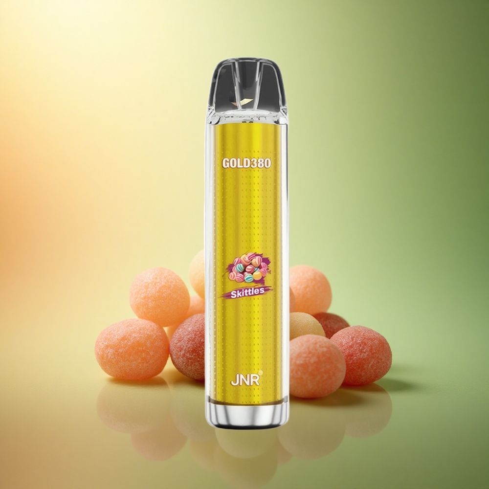 JNR Gold380 6000 سكيتلز بطارية 1500mAh سعة سائل 13مل