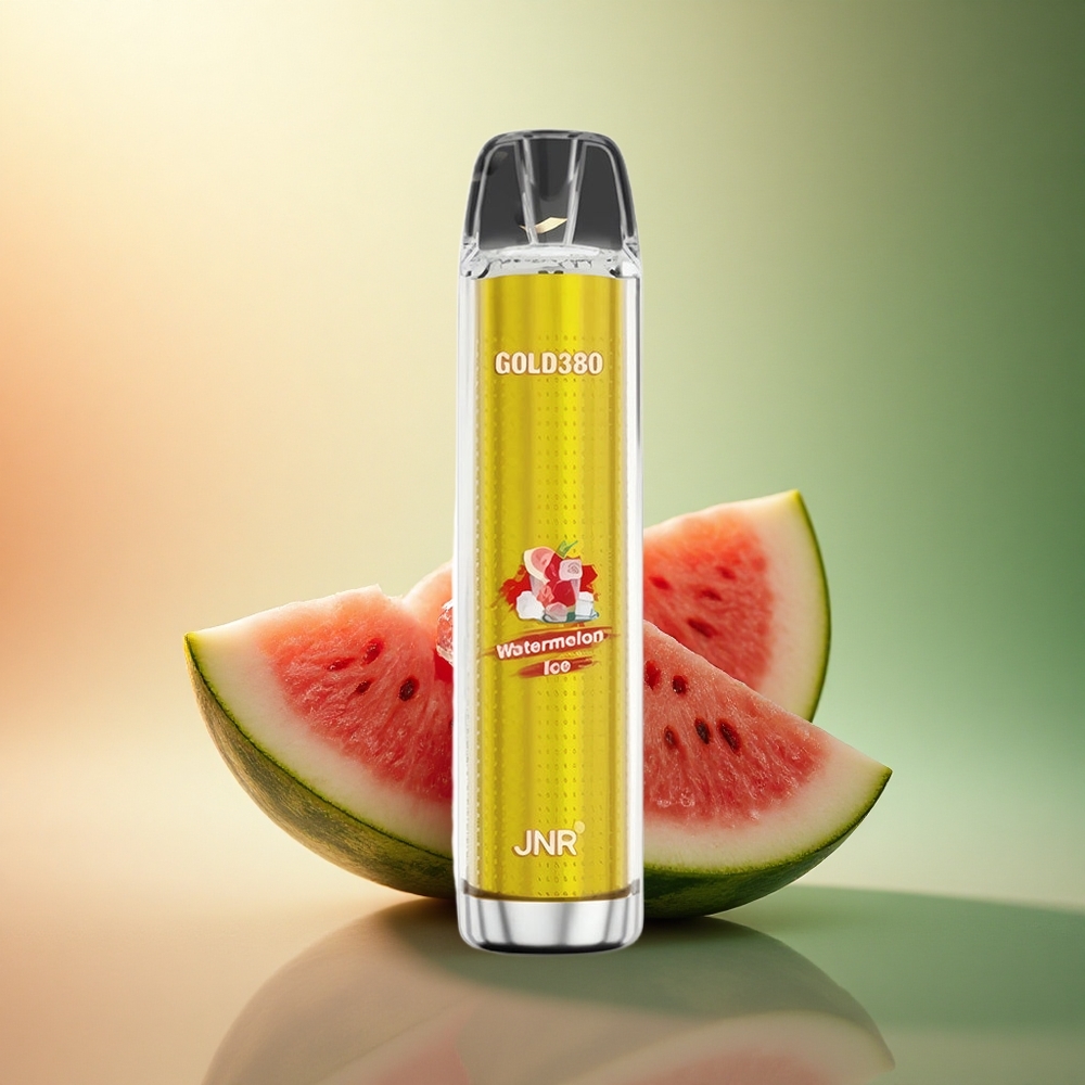 JNR Gold380 6000 بطيخ مثلج 5% نيكوتين 1500 مللي أمبير