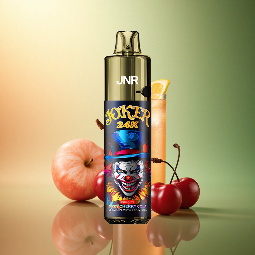 JNR Joker 24K فِيزي شيري كولا - بطارية 800 مللي أمبير - محتوى نيكوتين 2%