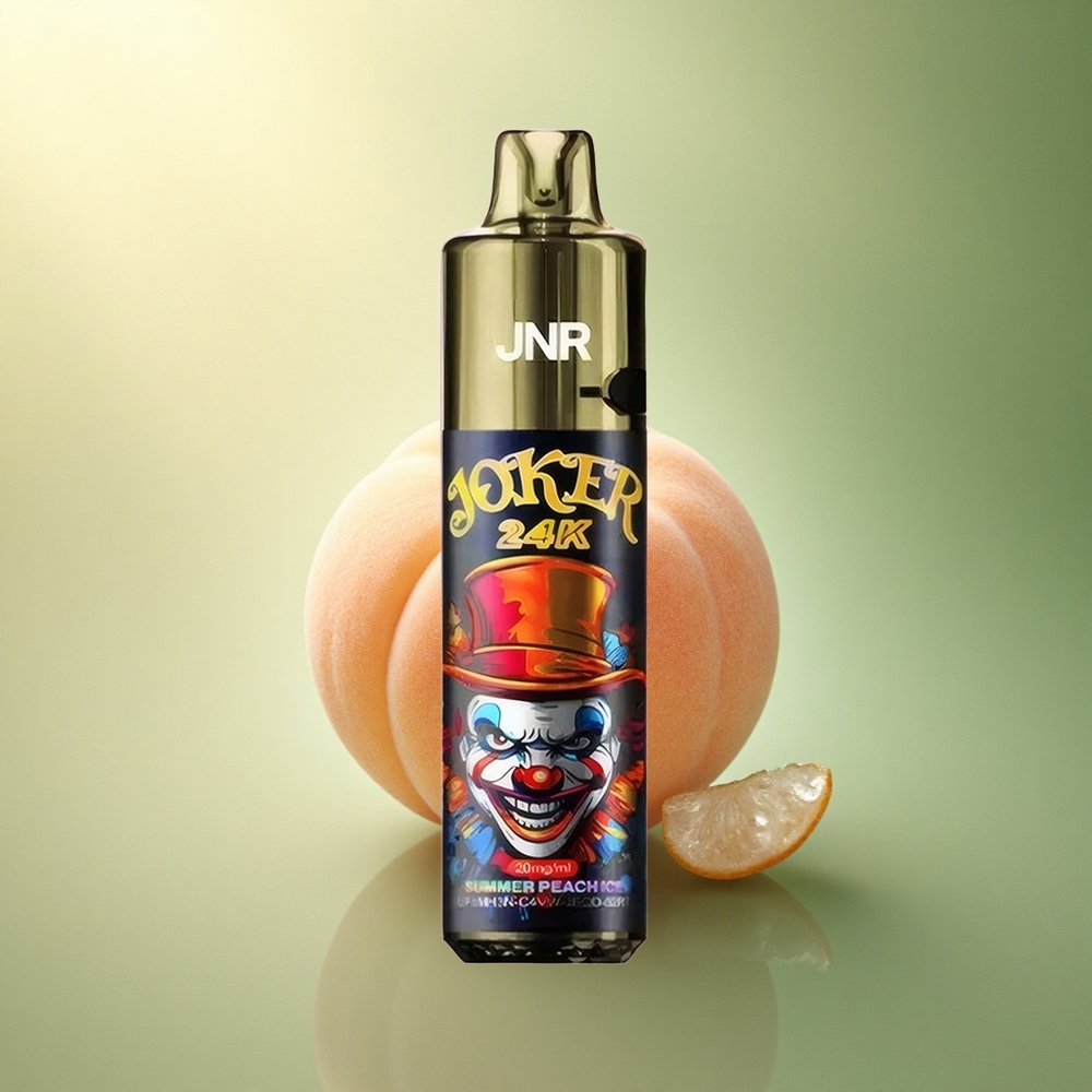 JNR Joker 24K لؤلؤة الصيف المثلجة مع بطارية 800mAh ومحتوى نيكوتين 2%