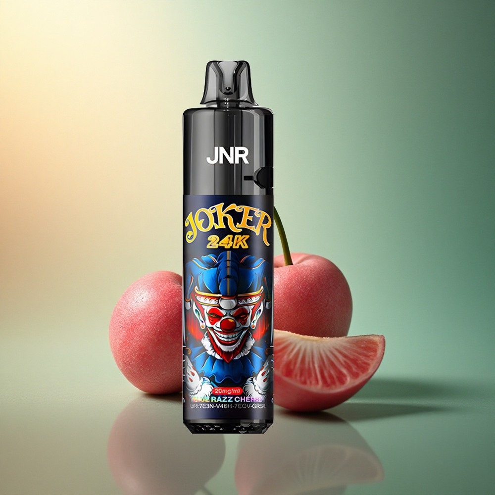 JNR Joker 24K العلي العنابي الأزرق مع بطارية 800mAh ونيكوتين 2%