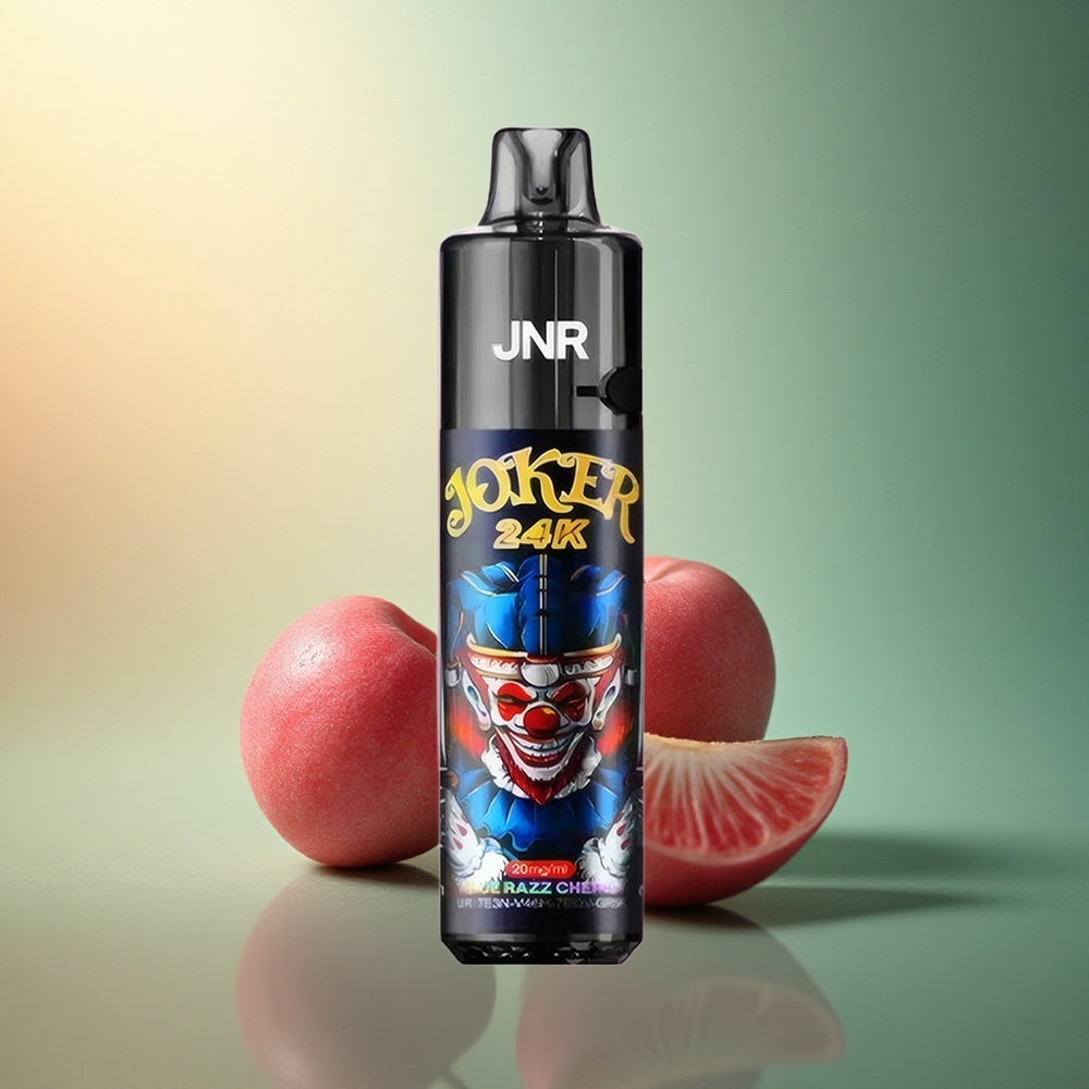 JNR Joker 24K العلي العنابي الأزرق مع بطارية 800mAh ونيكوتين 2%